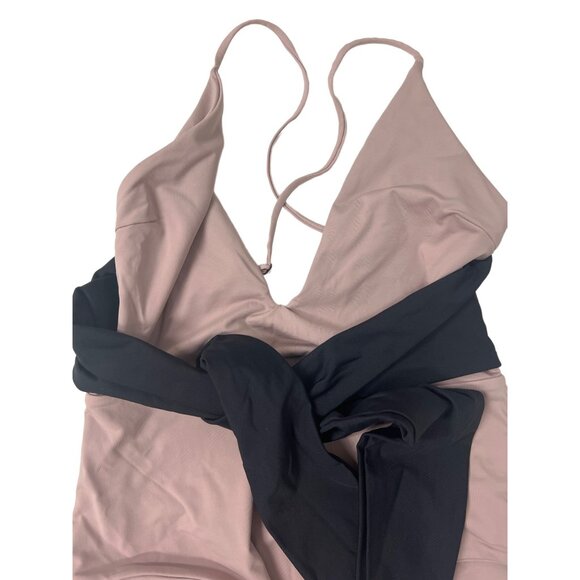 Tavik Contrast Waist Tie Swimsuit - Picture 3 of 5